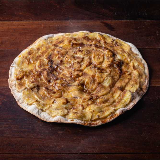 pizza Banana entrega delivery ingredientes