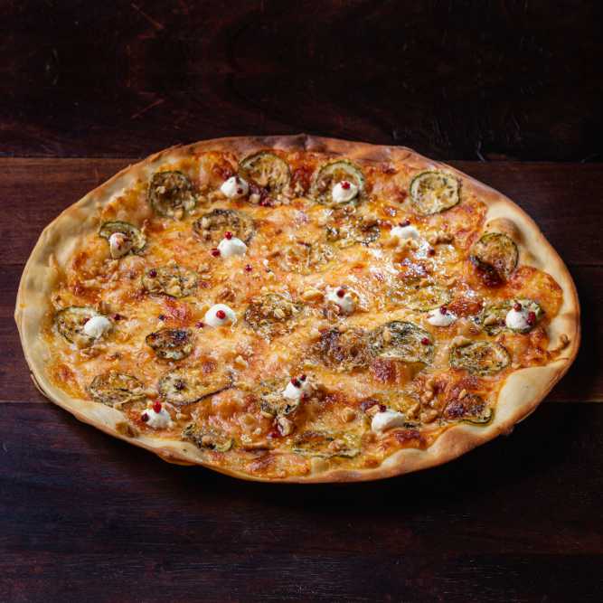 pizza Burçan entrega delivery ingredientes